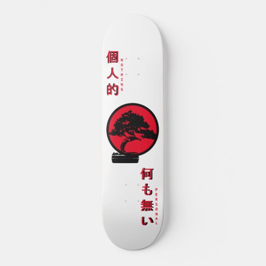 Skateboard Rien de personnel Bonsai Tree Skate (Recto)