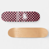 Skateboard Rien de personnel Vaporwave Checkerboard Motif (Horz)