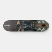 Skateboard Rien n'est impossible avec Dieu (Horz)