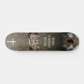 Skateboard Rien n'est impossible avec Dieu (Horz)
