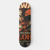 Skateboard "Rising ALOHA" Debut Album (Recto)