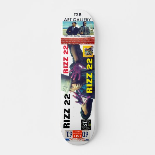 Skateboard RIZZ 22 Skateboard, pont de 7 ¾ po (Devant)