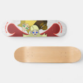 Skateboard rm - planche à roulettes comique de r (Horz)