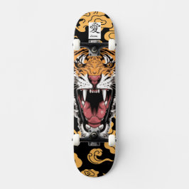 SKATEBOARD ROARING TIGER MET CLOUD PATROON