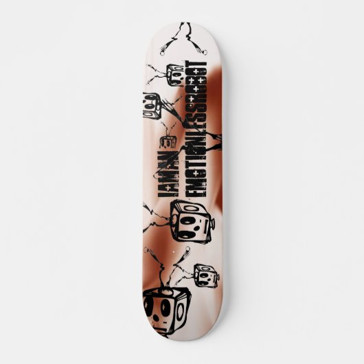Skateboard robot cachiddenrobot (Devant)