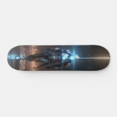 Skateboard Robot guerrero galáctico (Horz)