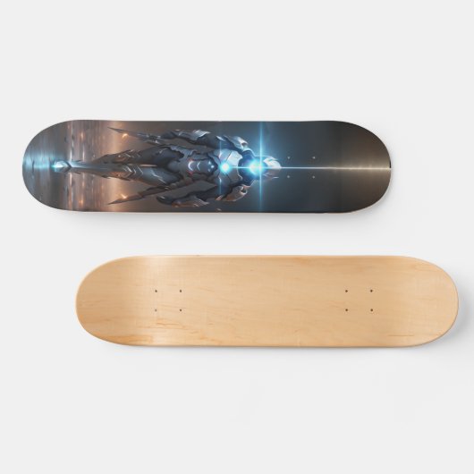 Skateboard Robot guerrero galáctico (Horz)