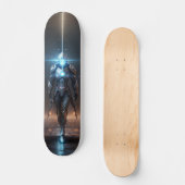 Skateboard Robot guerrero galáctico (Recto)