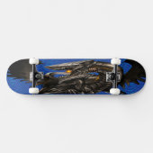 Skateboard Robotique Dragon epc blu (Horz)
