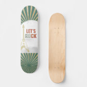 Skateboard Rock and Roll Modern (Recto)