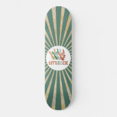 Skateboard Rock and Roll Vintage (Recto)