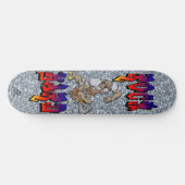 Skateboard Rock dur (Horz)