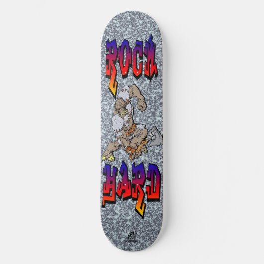 Skateboard Rock dur (Recto)
