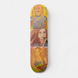 Skateboard Rock Girls Cool