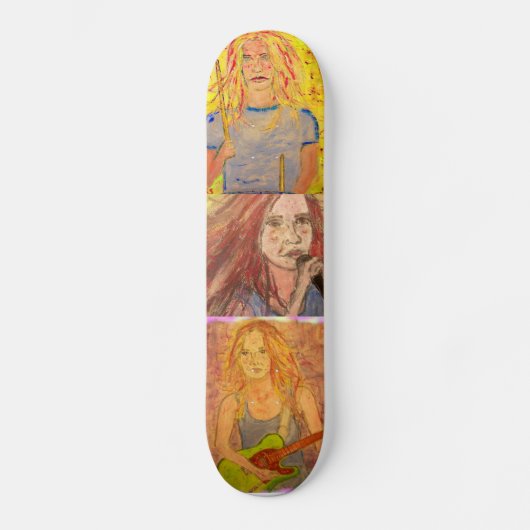 Skateboard Rock Girls Cool (Recto)