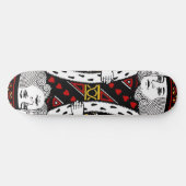 Skateboard Roi des coeurs (Horz)