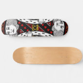 Skateboard Roi des coeurs (Horz)