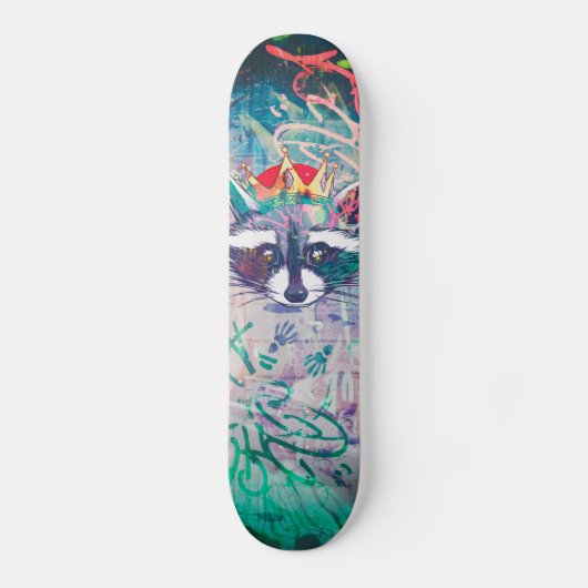 Skateboard Roi Mapache (Recto)