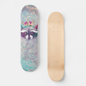 Skateboard Roi Mapache ·#Tabla de skate (Recto)