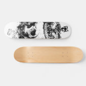 Skateboard Roi squelettique (Horz)