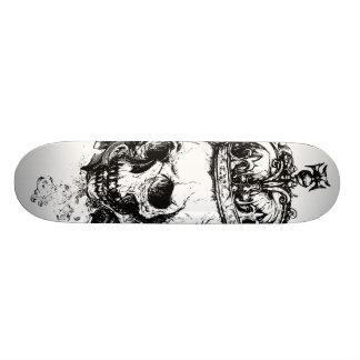 Skateboard Roi squelettique
