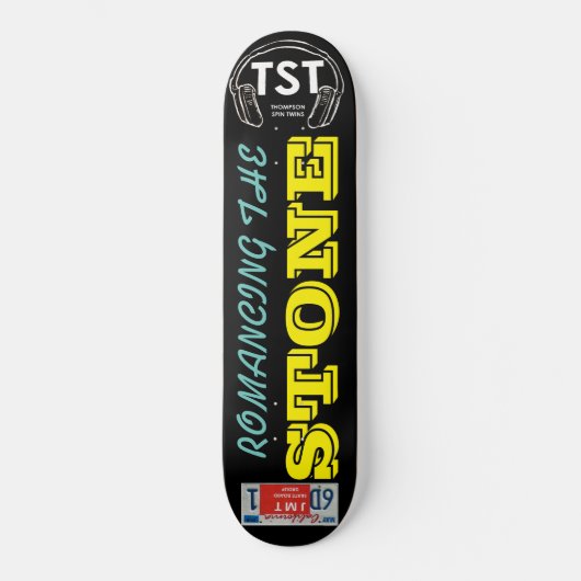 Skateboard ROMANCER LA PIERRE Planche à roulettes (Recto)