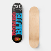 Skateboard ROMEO BLUE / TST Skate (Recto)