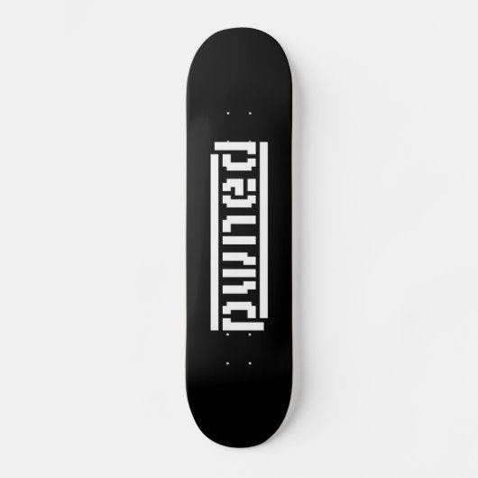 Skateboard rond (Recto)