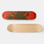 Skateboard RONIN Albanie Apex Pro Drapeau Planche à skateboar (Horz)