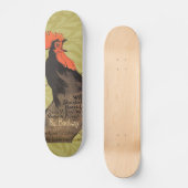 Skateboard Rooster Steinlen Cocorico (Recto)