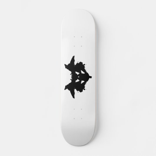 Skateboard Rorschach Inkblot (Recto)