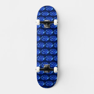 Skateboard Rose Abstrait