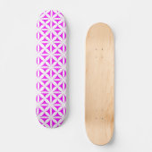 Skateboard Rose chaud moderne / Impression Fleur rétro (Recto)