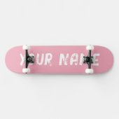 Skateboard Rose Clair Mignon Féminin (Horz)