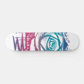 Skateboard Rose couleur de bonbons (Horz)
