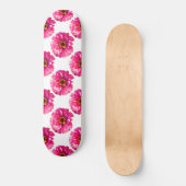 Skateboard Rose Daisy, fleurs roses (Recto)