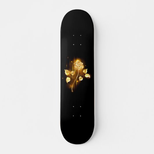 Skateboard Rose d'or ( rose d'or ) (Devant)
