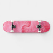 Skateboard rose et blanc (Horz)
