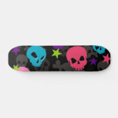 skateboard rose et bleu (Horz)
