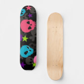 skateboard rose et bleu (Recto)