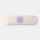Skateboard Rose et bleu personnalisés (Horz)