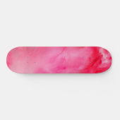 Skateboard Rose et rose abstrait (Horz)