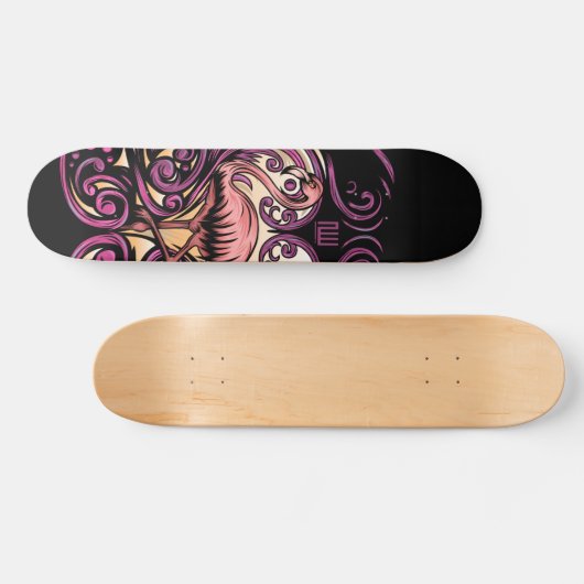 Skateboard Rose exotique (Horz)