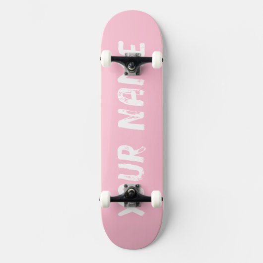 Skateboard Rose fille (Recto)