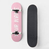 Skateboard Rose fille (Recto)