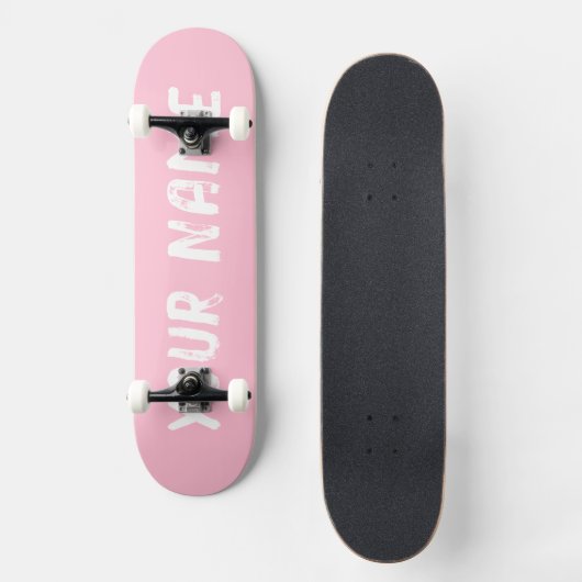 Skateboard Rose fille (Recto)
