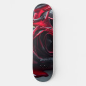 Skateboard Rose gothique (Recto)