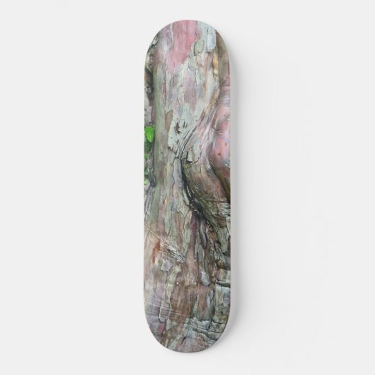 SKATEBOARD "ROSE & GRAY MOTTLED AVEC LE DESIGN ABSTRAIT DE LA (Recto)