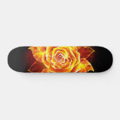 Skateboard Rose incendie en floraison (Horz)
