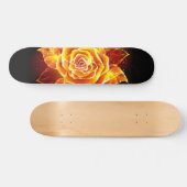 Skateboard Rose incendie en floraison (Horz)